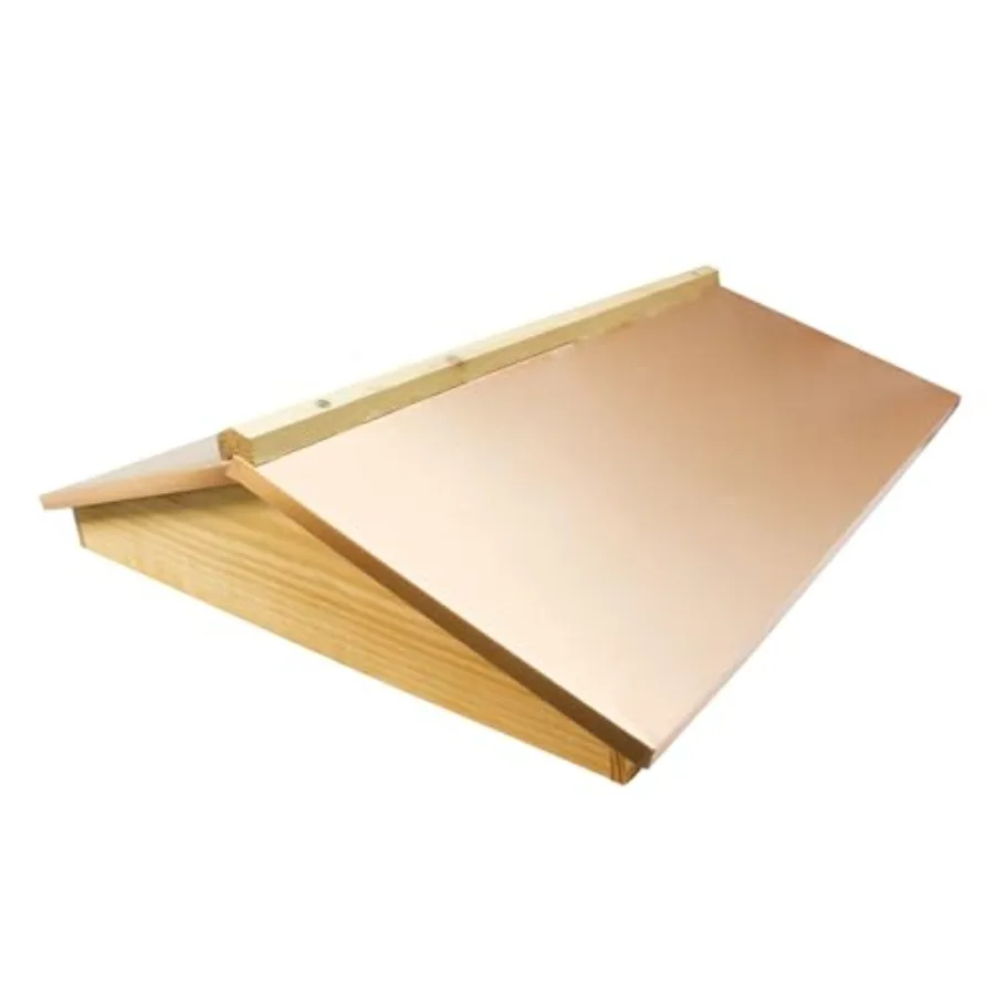 Garden Hive Cover Telescoping Hive Top Decorative Copper-Colored Aluminum Anodized Pre-Assembled Weather-Resistant Stylish Beeh
Garden Hive Cover Telescoping Hive Top Decorative Copper-Colored Aluminum Anodized Pre-Assembled Weather-Resistant Stylish Beeh