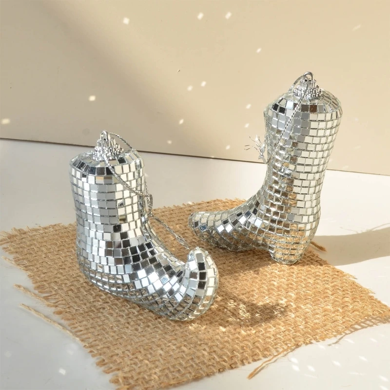 Vintage Discos Boot Ornament Unique Hanging Pendant Charm for Party Decoration
Vintage Discos Boot Ornament Unique Hanging Pendant Charm for Party Decoration