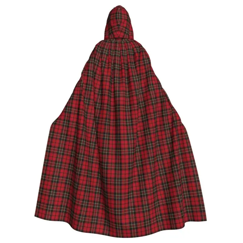 Red Tartan Checks Plaid Long Hooded Cloak Unisex Witch Party Reversible Hooded Women Vampires Cape
Red Tartan Checks Plaid Long Hooded Cloak Unisex Witch Party Reversible Hooded Women Vampires Cape