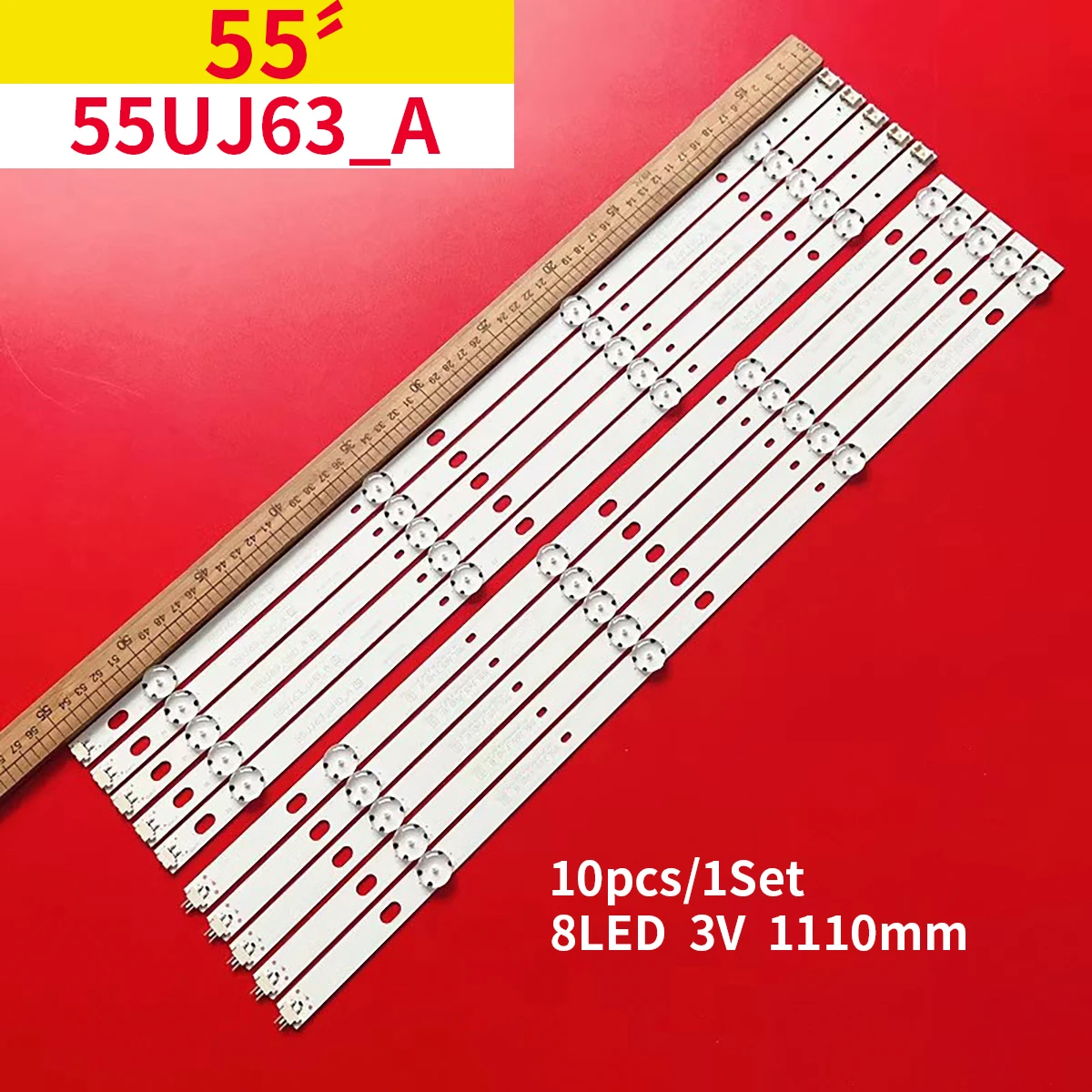 LED Backlight Strip For 55UJ6309 55UJ635V 55UJ634V 55UJ630V 55LJ5550 55UJ6300 55UK6100PLB 55UJ63_A B Eav63632405 EAV63673005
LED Backlight Strip For 55UJ6309 55UJ635V 55UJ634V 55UJ630V 55LJ5550 55UJ6300 55UK6100PLB 55UJ63_A B Eav63632405 EAV63673005