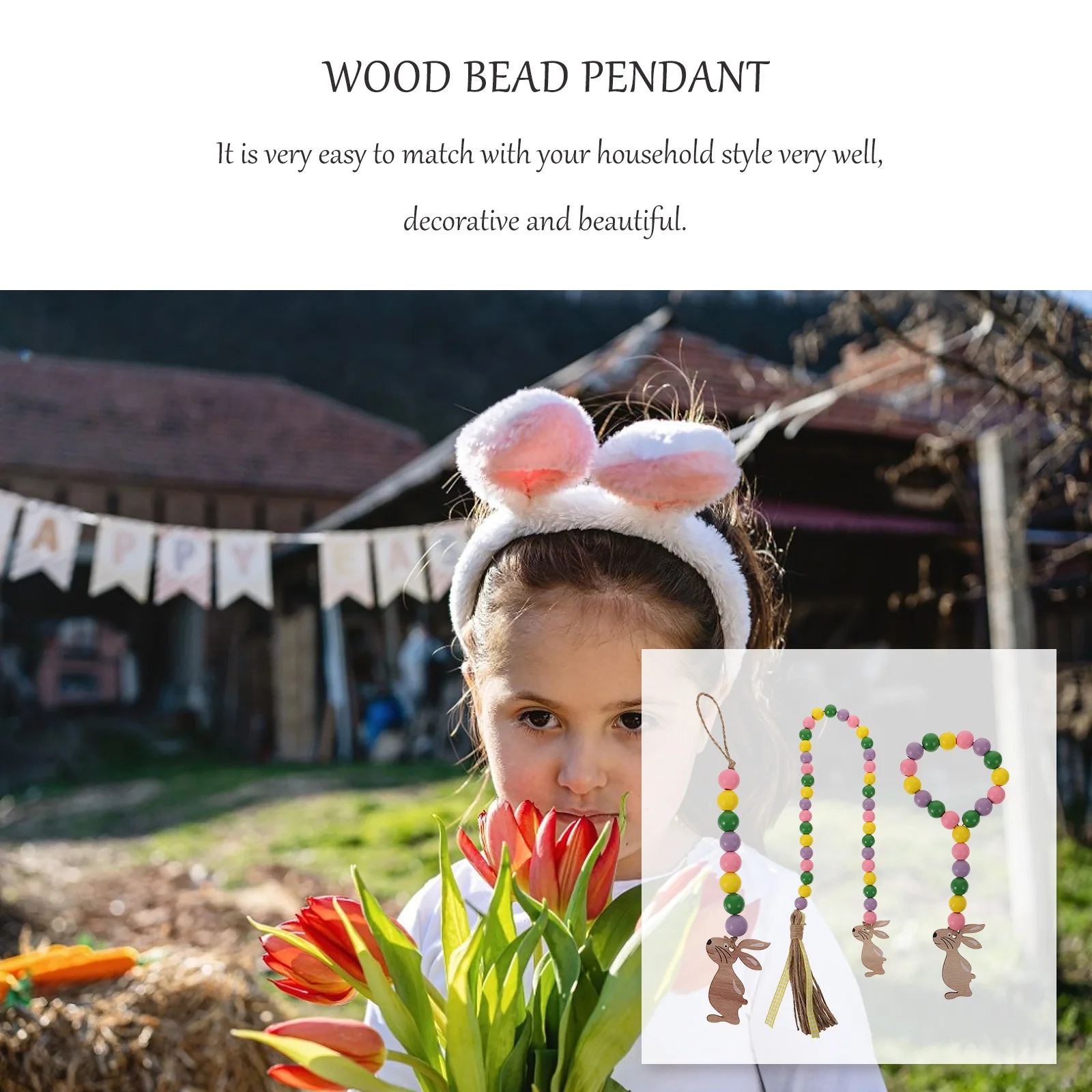 3pcs Colorful Tassel Beads Home Wall Pendant Wooden Hanging Decor Crafts Indoor Ornaments Rabbit Garland Wooden Bead Home Decor
3pcs Colorful Tassel Beads Home Wall Pendant Wooden Hanging Decor Crafts Indoor Ornaments Rabbit Garland Wooden Bead Home Decor