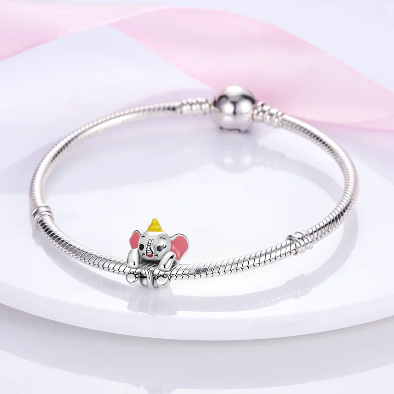 Милые бусины в виде слона и животных, оригинальные бусины из стерлингового серебра 925 пробы, подходят для оригинального браслета 925, бусины, ювелирные изделия, изысканные подарки для женщин
Милые бусины в виде слона и животных, оригинальные бусины из стерлингового серебра 925 пробы, подходят для оригинального браслета 925, бусины, ювелирные изделия, изысканные подарки для женщин