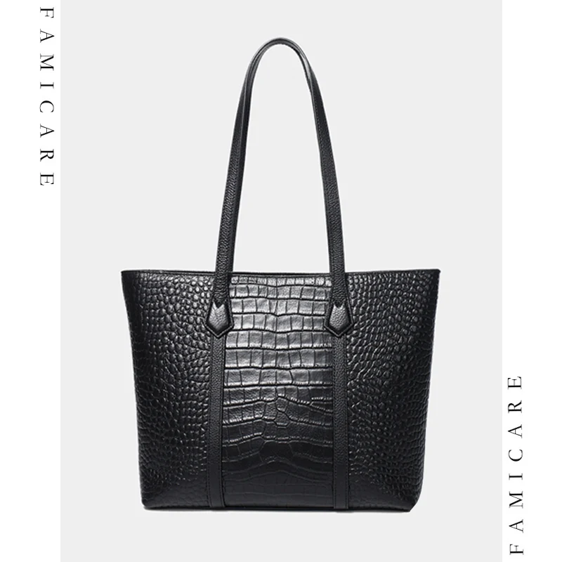 Стильные кожаные сумки-тоут с крокодиловым принтом для женщин, большая вместительная сумка на плечо из натуральной кожи, новая деловая сумка для женщин
Стильные кожаные сумки-тоут с крокодиловым принтом для женщин, большая вместительная сумка на плечо из натуральной кожи, новая деловая сумка для женщин