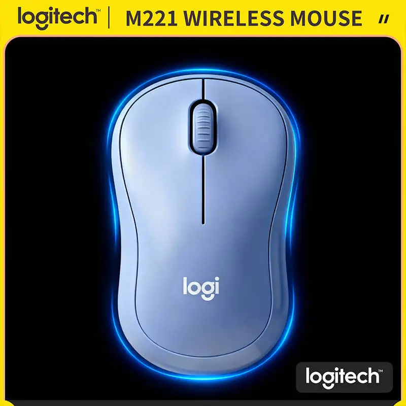 Logitech M221 Silent Optical Mouse - 18-Month Long Battery, 10m Range, 75g Light, Fit for Windows Mac Chrome OS Devices
Logitech M221 Silent Optical Mouse - 18-Month Long Battery, 10m Range, 75g Light, Fit for Windows Mac Chrome OS Devices