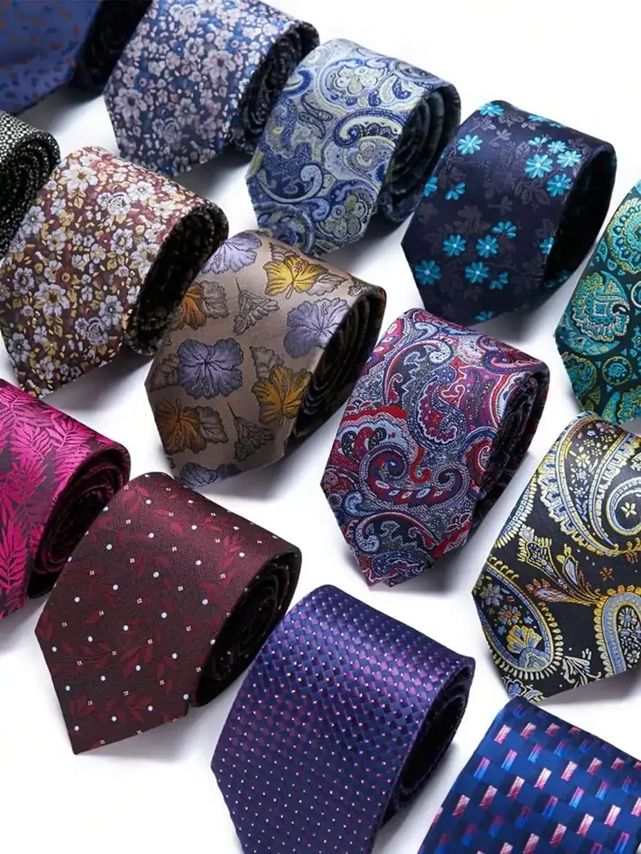 Mens Business Casual Necktie Floral Paisley Pattern 7.5cm Width Formal Party Gift
Mens Business Casual Necktie Floral Paisley Pattern 7.5cm Width Formal Party Gift