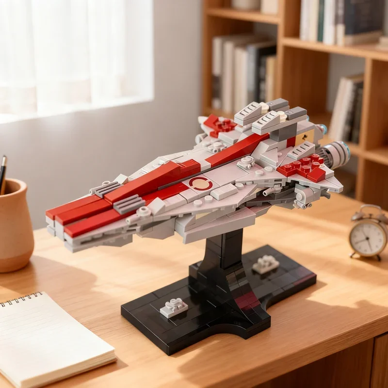 262pcs MOC Alt Venator Class StarDestroyer Star Battle Model Building Blocks Toy Architecture Christmas Gifts Brick Kids
262pcs MOC Alt Venator Class StarDestroyer Star Battle Model Building Blocks Toy Architecture Christmas Gifts Brick Kids