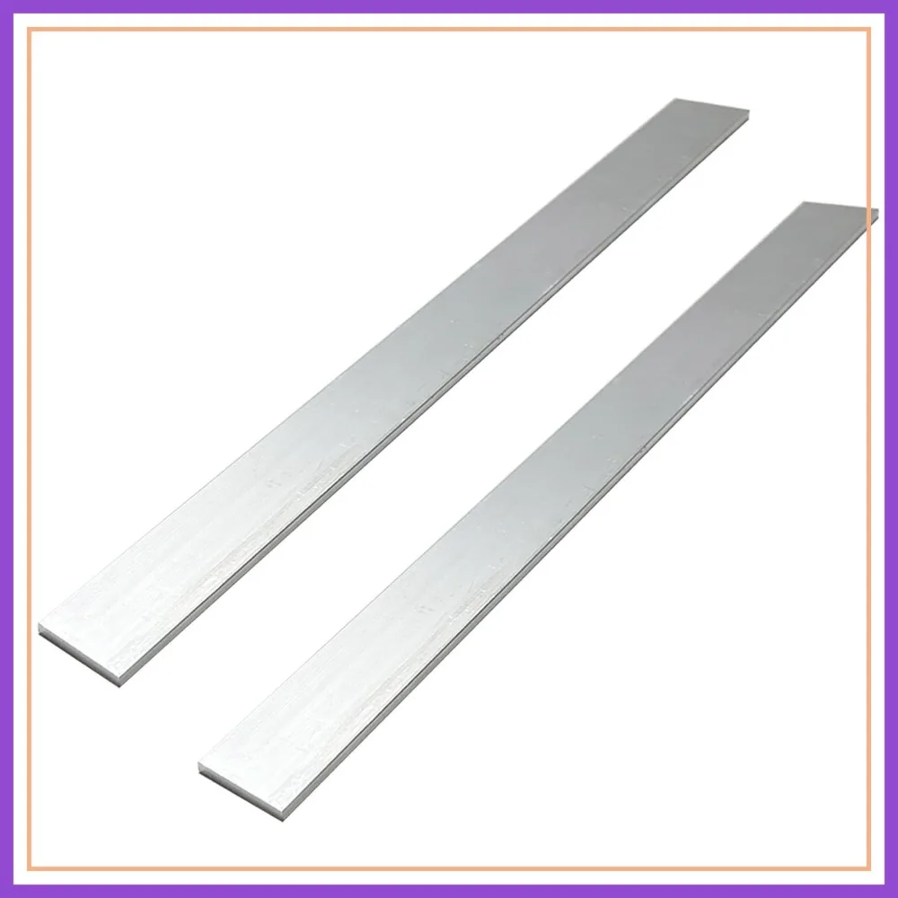 2 Pcs 1/8" x 1" Square Aluminum Flat Bar 12" Long .6061 T6511 Solid Mill Stock
2 Pcs 1/8" x 1" Square Aluminum Flat Bar 12" Long .6061 T6511 Solid Mill Stock