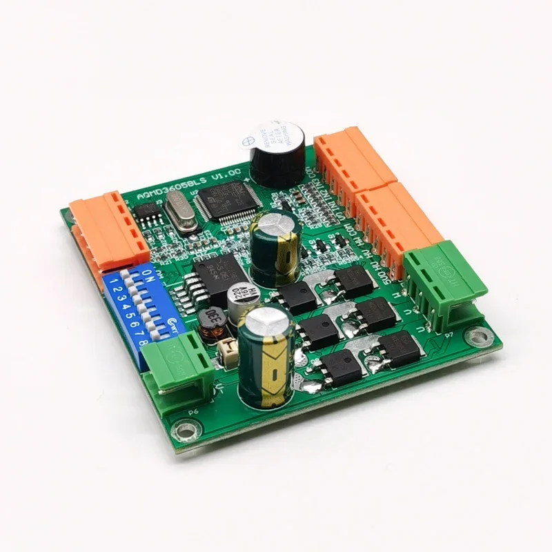 12/24/36V 180W DC brushless motor driver current/speed/position PID control
12/24/36V 180W DC brushless motor driver current/speed/position PID control