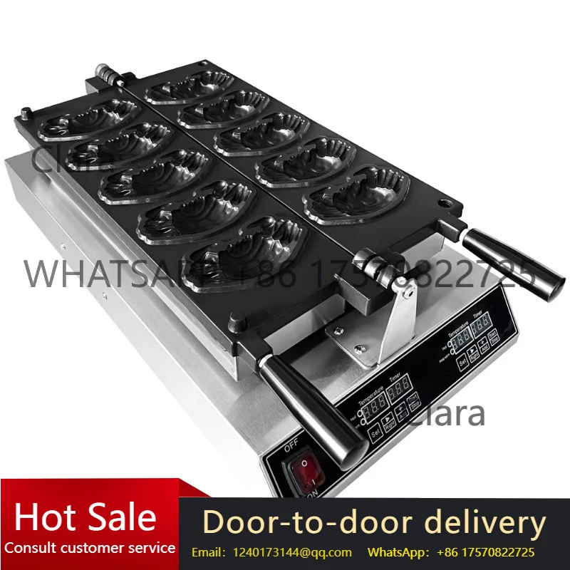 220V 110V Electric Waffle Machine 5PCS Mini Crab Pancake Machine Kitchen Appliances
220V 110V Electric Waffle Machine 5PCS Mini Crab Pancake Machine Kitchen Appliances