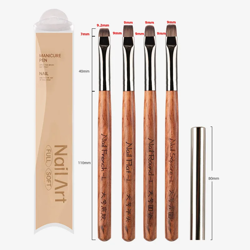 Sandalwood Handle Nail Art Pen Brush Coloring Pen Large Square Round Light Therapy Pen Halo Pen Nail Drawing Pen Flower Pen
Sandalwood Handle Nail Art Pen Brush Coloring Pen Large Square Round Light Therapy Pen Halo Pen Nail Drawing Pen Flower Pen