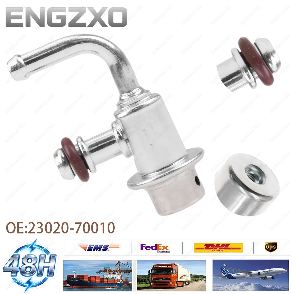 New Fuel Pressure Regulator 23020-70010 For Toyota Highlander RAV4 Lexus GS300 GS400 SC430 LS430 IS300 4.3L 2000-2008 2302070010
New Fuel Pressure Regulator 23020-70010 For Toyota Highlander RAV4 Lexus GS300 GS400 SC430 LS430 IS300 4.3L 2000-2008 2302070010
