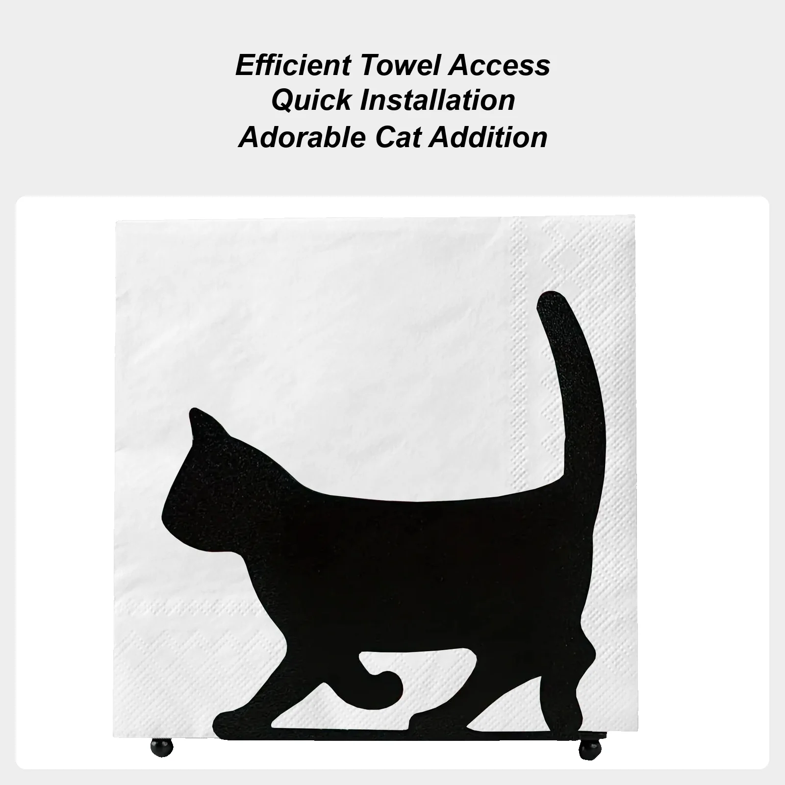 Держатель для салфеток с изображением кота, органайзер для бумаги, милый кот, новинка, диспенсер для салфеток, декор для дома, гостиной, кухни, спальни, ванной комнаты
Держатель для салфеток с изображением кота, органайзер для бумаги, милый кот, новинка, диспенсер для салфеток, декор для дома, гостиной, кухни, спальни, ванной комнаты