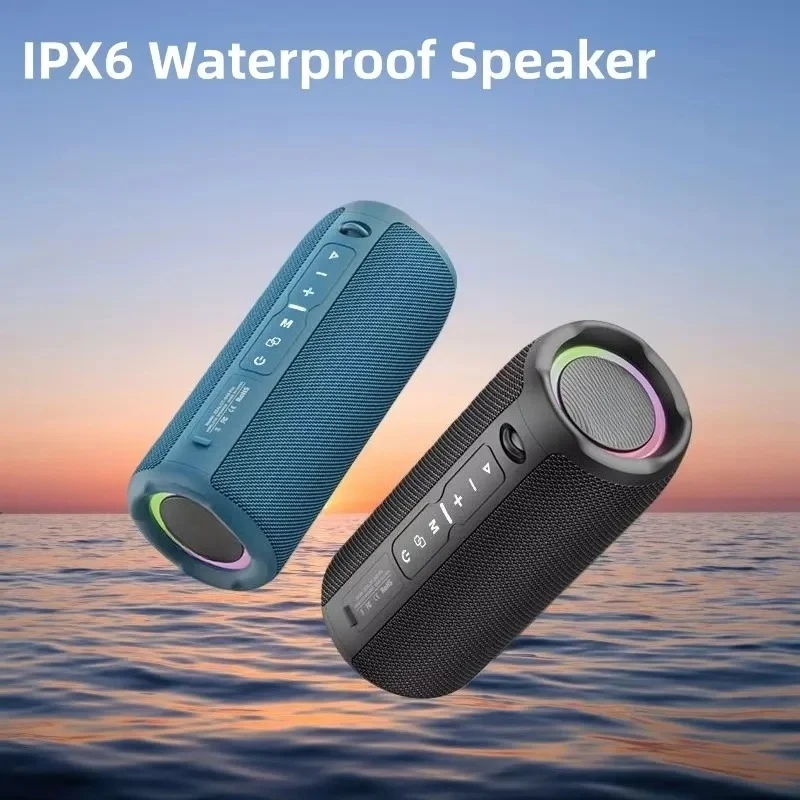 20W IPX6 Waterproof BT 5.2 Speaker 3600mAh TF Card RGB Light Multi-playback for Outdoor Home Cycling S49 Pro
20W IPX6 Waterproof BT 5.2 Speaker 3600mAh TF Card RGB Light Multi-playback for Outdoor Home Cycling S49 Pro