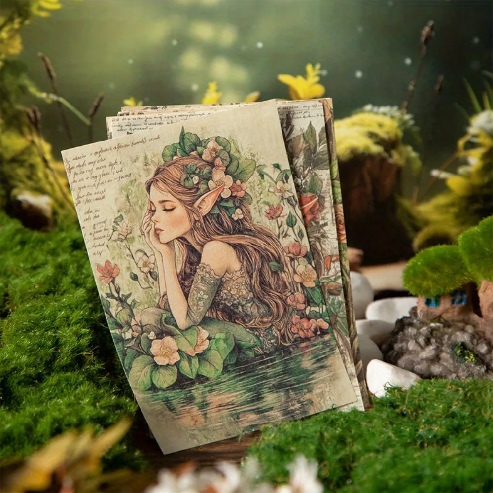 180pcs Fairy Tale Scrapbook Paper, 6 Styles Vintage Background Pages for Junk Journals & DIY Decoupage (Storybook Theme)
180pcs Fairy Tale Scrapbook Paper, 6 Styles Vintage Background Pages for Junk Journals & DIY Decoupage (Storybook Theme)