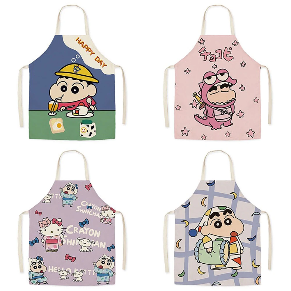 Карандаш Шин-тян и Hello Kitty, мультяшный фартук для взрослых и детей, кухонные противообрастающие чистящие средства
Карандаш Шин-тян и Hello Kitty, мультяшный фартук для взрослых и детей, кухонные противообрастающие чистящие средства