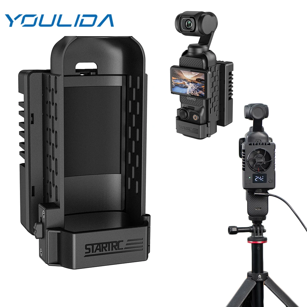 For DJI Pocket 3 Ice Core Cooler Radiator Silent Smart Cooling Fan 3-Speed Adjustable Heat Sink Anti-Scratch Camera Accessories
For DJI Pocket 3 Ice Core Cooler Radiator Silent Smart Cooling Fan 3-Speed Adjustable Heat Sink Anti-Scratch Camera Accessories