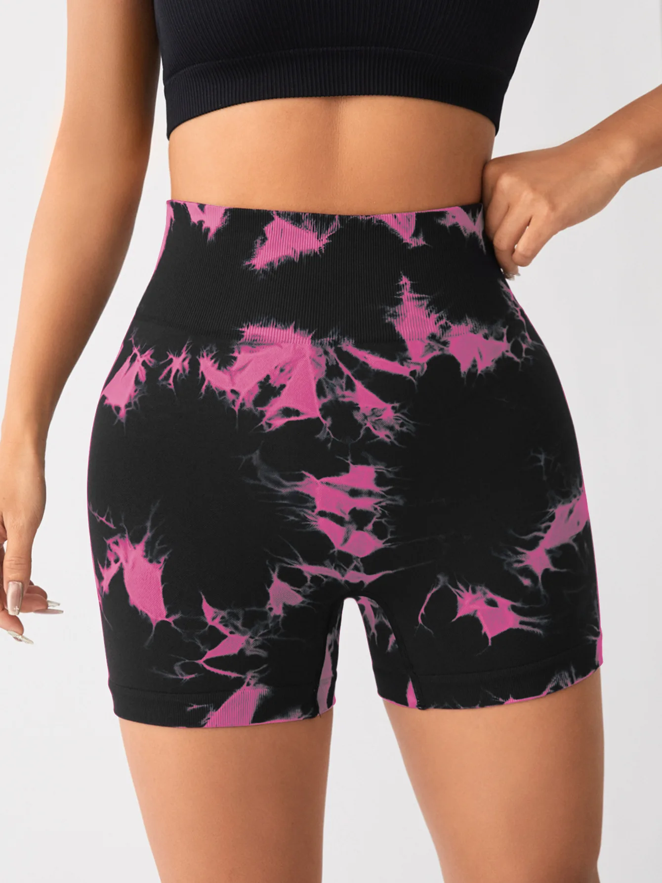 Women's Seamless Tie-dye Yoga Shorts Sportwear Fashion Sexy High Waist Gym Shorts Female Skinny Running Fitness Workout Shorts
Women's Seamless Tie-dye Yoga Shorts Sportwear Fashion Sexy High Waist Gym Shorts Female Skinny Running Fitness Workout Shorts
