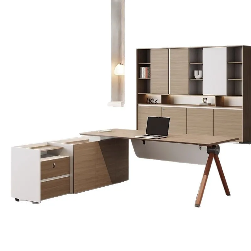 Комбинация стола и стула для стола начальника, простая современная элитная офисная мебель
Комбинация стола и стула для стола начальника, простая современная элитная офисная мебель