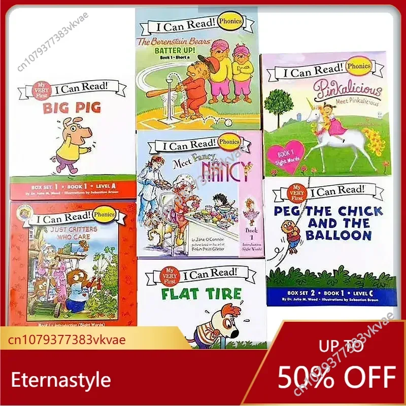 84 Books/set I Can Read English Story Picture Books Phonics Educational Reading Baby Pocket Books for Children Learning ToysBook
84 Books/set I Can Read English Story Picture Books Phonics Educational Reading Baby Pocket Books for Children Learning ToysBook