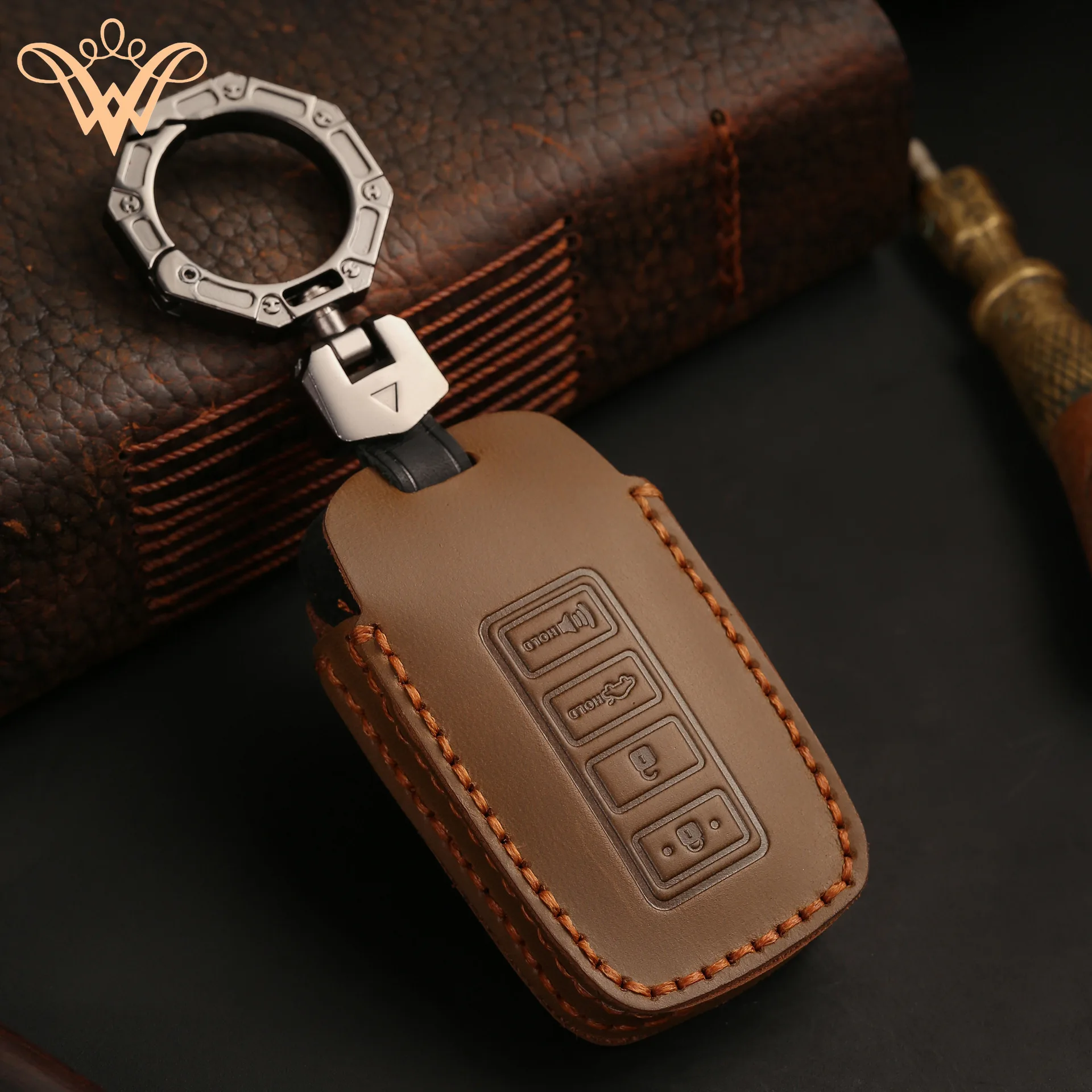 Genuine Leather Car Key Cover For Lexus NX IS RX ES GX LX LS UX GS 200 260 300 350 NX200 NX300 RX350 ES300 Shell Fob Case Holder
Genuine Leather Car Key Cover For Lexus NX IS RX ES GX LX LS UX GS 200 260 300 350 NX200 NX300 RX350 ES300 Shell Fob Case Holder