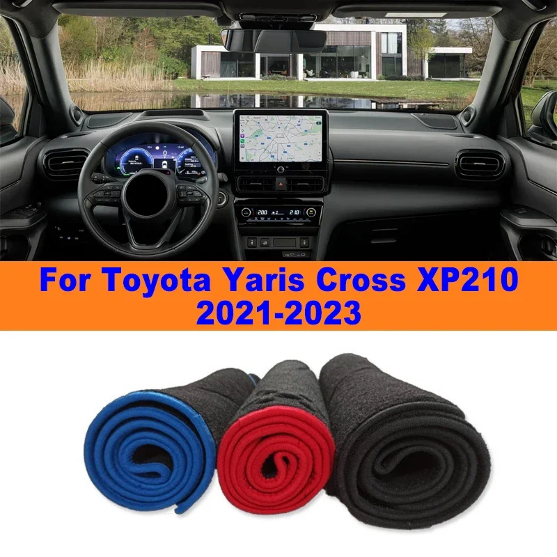 Anti-Glare Dashboard Cover Dash Mat Non-Slip Sun Shade Pad Interior Protector For Toyota Yaris Cross XP210 2021-2023 Car Parts
Anti-Glare Dashboard Cover Dash Mat Non-Slip Sun Shade Pad Interior Protector For Toyota Yaris Cross XP210 2021-2023 Car Parts