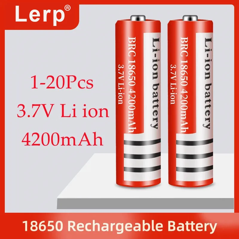 Reliable 18650 3.7V 4200mAh Lithium - Ion Pointed Rechargeable Battery - Suitable for All Kinds of Electronics
Reliable 18650 3.7V 4200mAh Lithium - Ion Pointed Rechargeable Battery - Suitable for All Kinds of Electronics