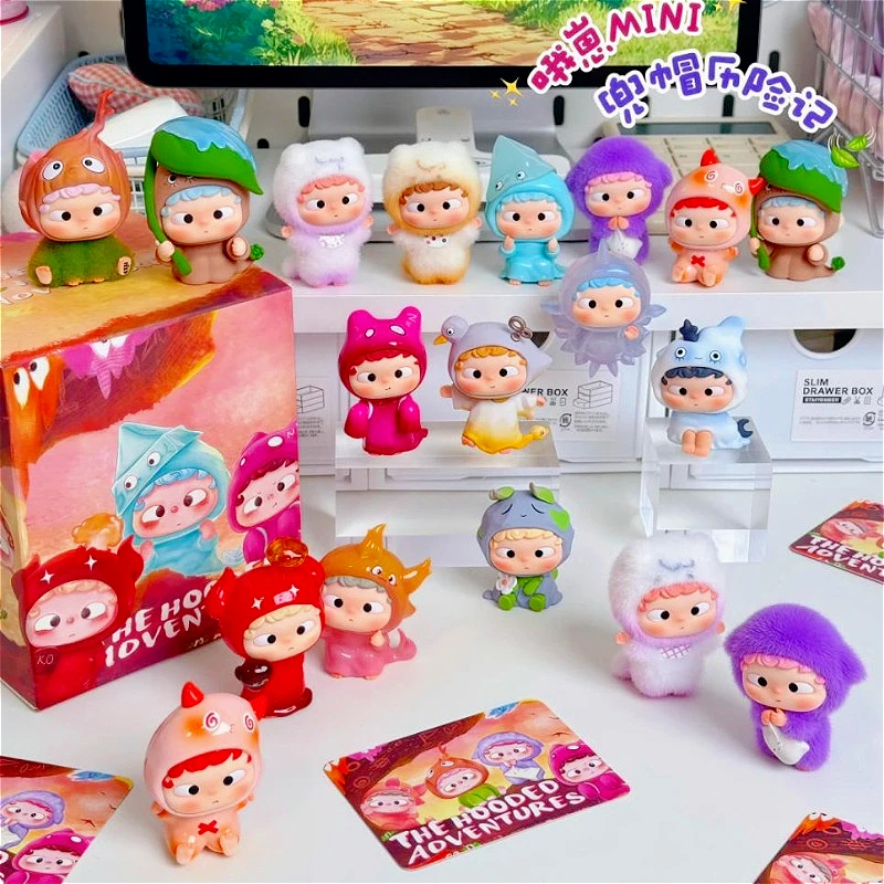 Ozai The Hooded Adventures Mini Series Blind Box Cute Desktop Ornaments Model Collection Figurine Toy Mystery Bag Pendants Gift
Ozai The Hooded Adventures Mini Series Blind Box Cute Desktop Ornaments Model Collection Figurine Toy Mystery Bag Pendants Gift