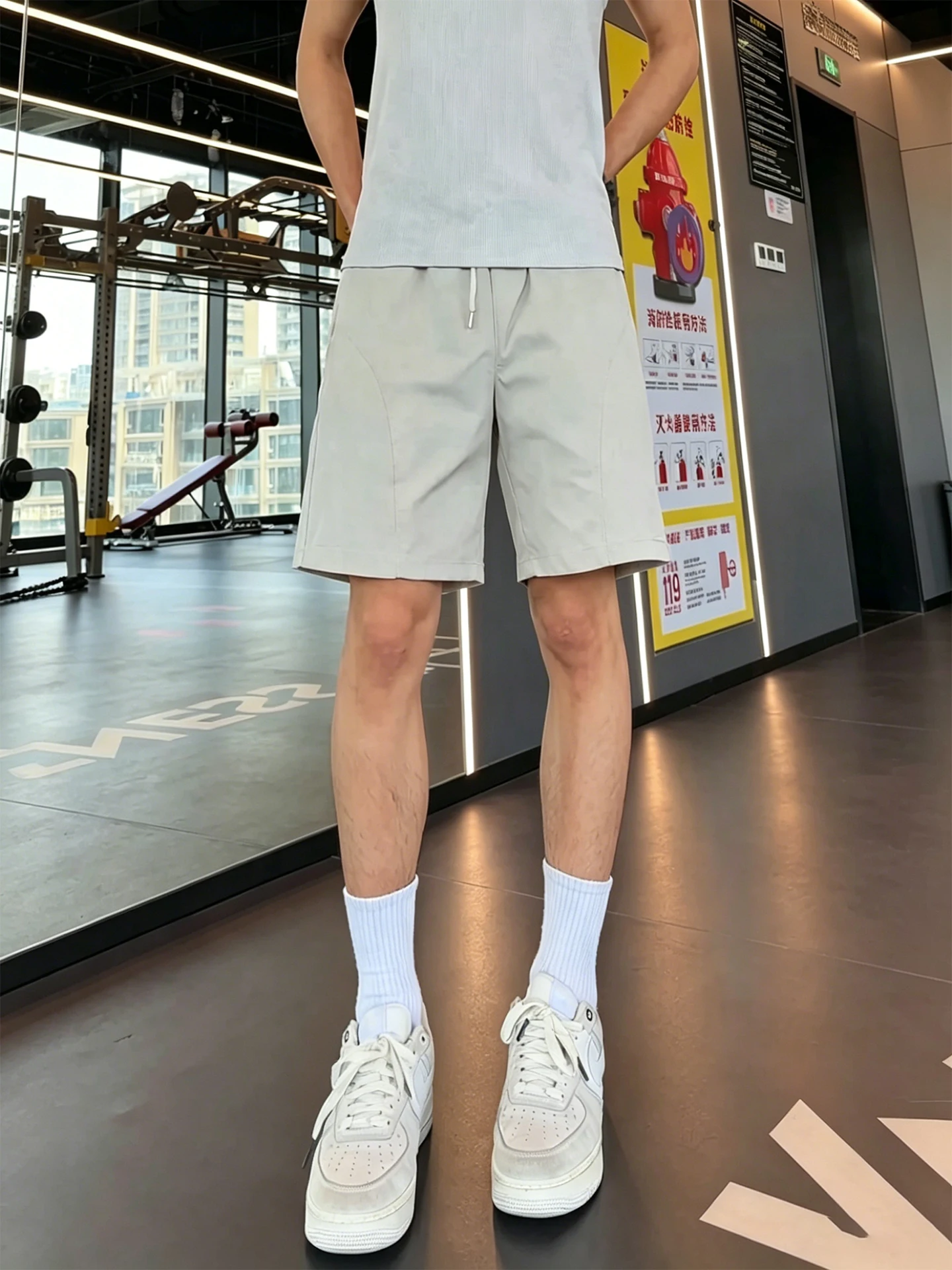 Quick Dry Fitness Short Sleeve Men's Summer American Diagonal Cut Basketball Four Points Ice Silk Five Points Sports Shorts
Quick Dry Fitness Short Sleeve Men's Summer American Diagonal Cut Basketball Four Points Ice Silk Five Points Sports Shorts