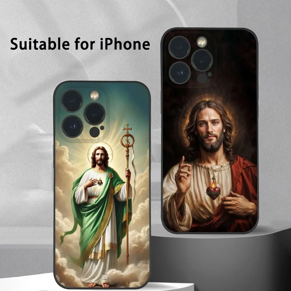 San Judas Tadeo Phone Case For iPhone 16 15 14 13 Pro Max Plus Mini Frosted Soft Shell Funda
San Judas Tadeo Phone Case For iPhone 16 15 14 13 Pro Max Plus Mini Frosted Soft Shell Funda
