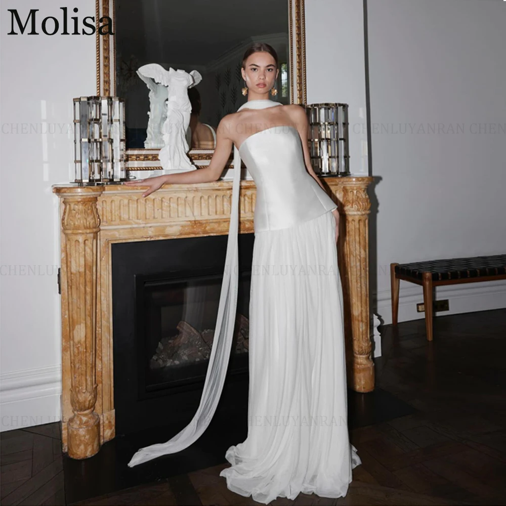 MOLISA White Simple Formal Occasion Dresses 2025 Customized A-Line Strapless Chiffon Elegant Long Party Prom Dress Evening Gowns
MOLISA White Simple Formal Occasion Dresses 2025 Customized A-Line Strapless Chiffon Elegant Long Party Prom Dress Evening Gowns