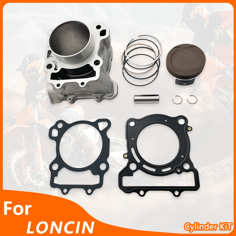 For YBS300 Cylinder Kit Motorcycle Engine Accessories LONCIN Cylinder Gasket Cylinder Block Piston Ring Kit Engine Parts
For YBS300 Cylinder Kit Motorcycle Engine Accessories LONCIN Cylinder Gasket Cylinder Block Piston Ring Kit Engine Parts