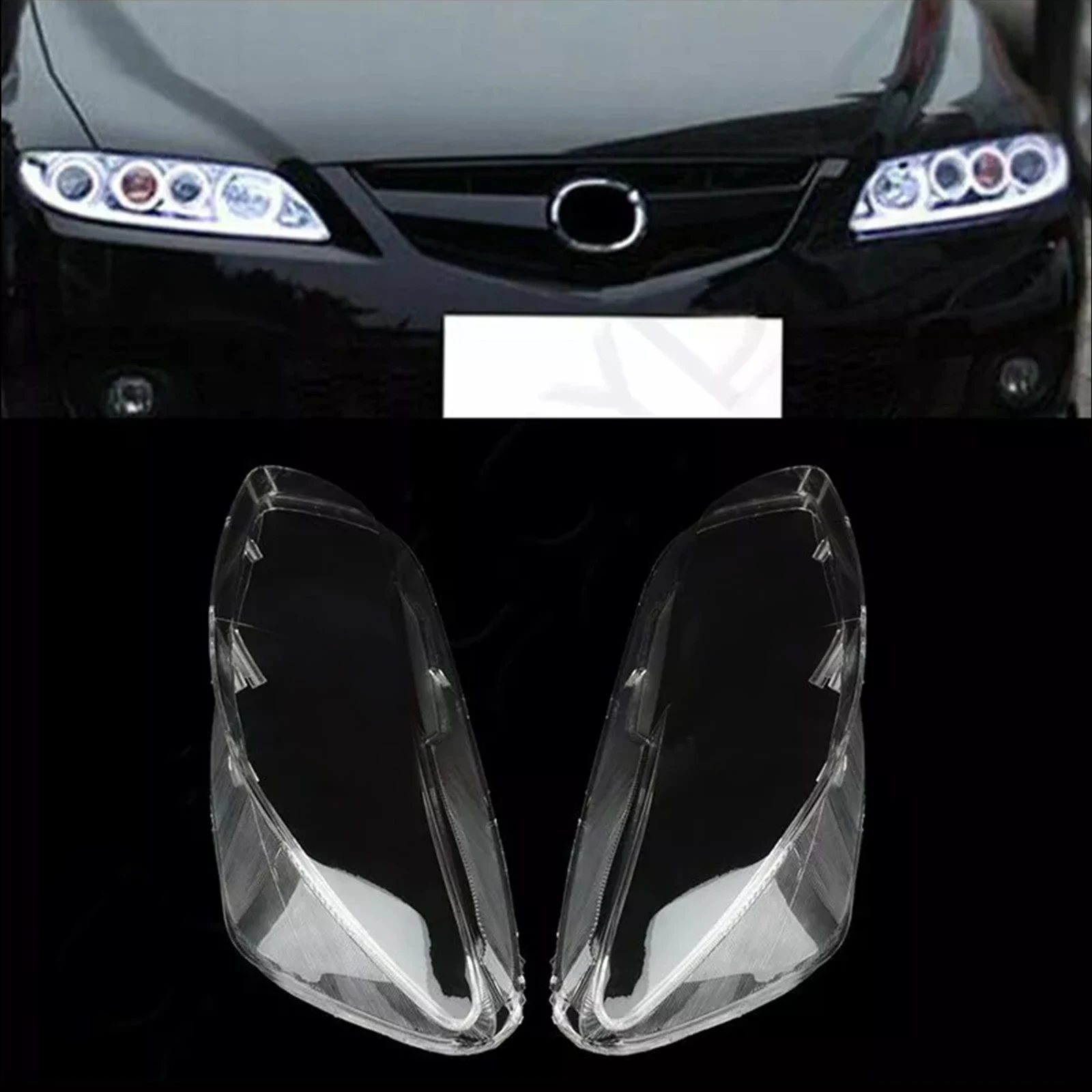 Artudatech 2PCS Front Headlight Lens Cover LampShade L&R ADP10786301S For Mazda 6 2003-2008 Car Accessories 2004 2005 2006 2007
Artudatech 2PCS Front Headlight Lens Cover LampShade L&R ADP10786301S For Mazda 6 2003-2008 Car Accessories 2004 2005 2006 2007