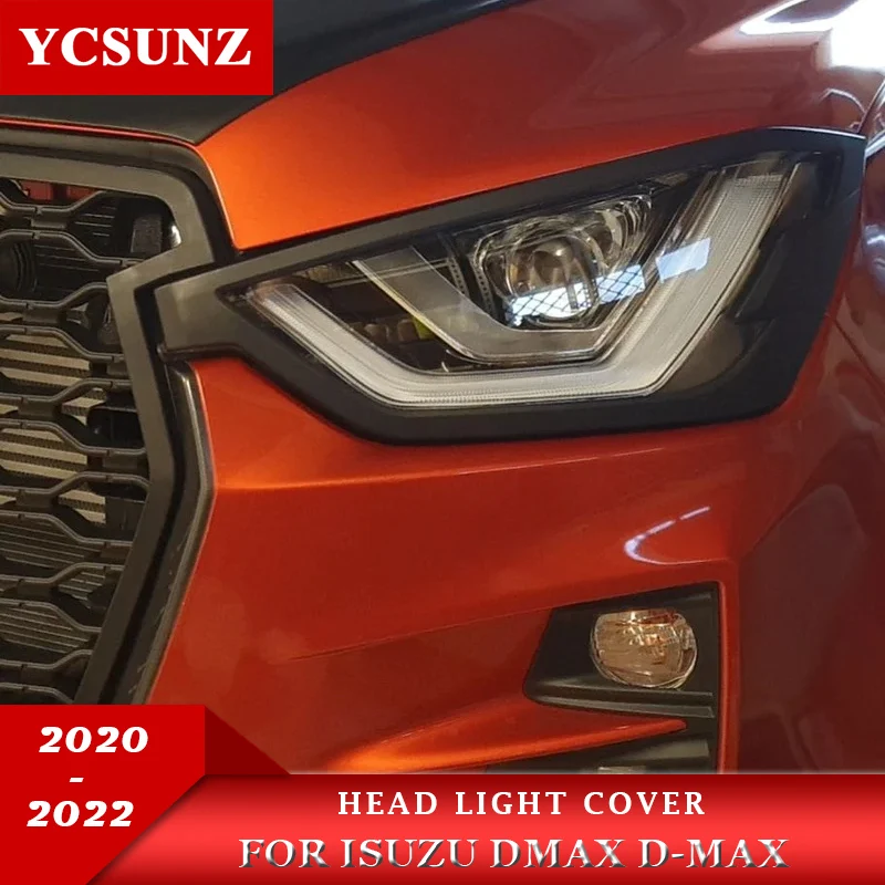 ABS Head Light Cover Surround For ISUZU D-MAX DMAX 2020 2021 2022 Double Cabin Car Accessories Ycsunz
ABS Head Light Cover Surround For ISUZU D-MAX DMAX 2020 2021 2022 Double Cabin Car Accessories Ycsunz