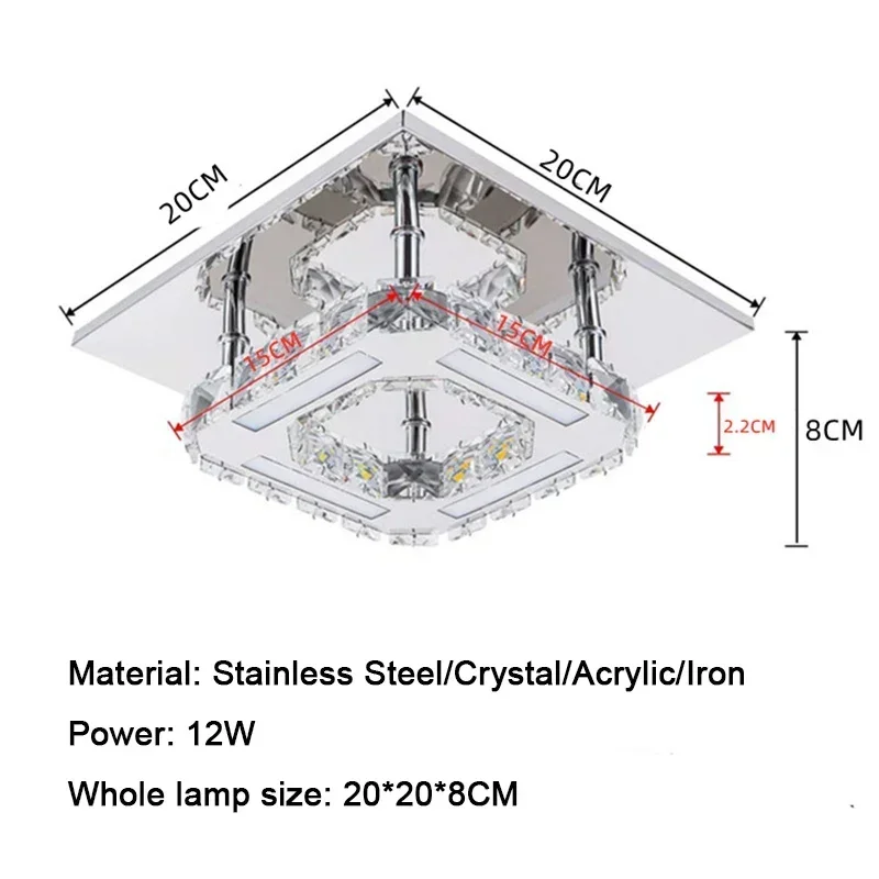 Crystal Chandeliers Home Kitchen Ceiling Lamp Lights Decorative Led Lamps For Room Chandelier Bedroom Living Modern Dining Hallw
Crystal Chandeliers Home Kitchen Ceiling Lamp Lights Decorative Led Lamps For Room Chandelier Bedroom Living Modern Dining Hallw
