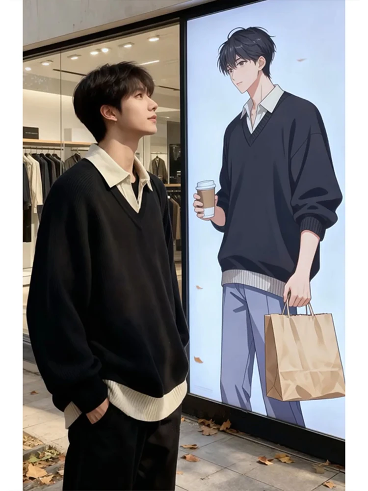 American Sle Collar Knitted Sweater Men's Winter Lazy Sle Base Layer irt Long Sve Soft Fabric Regular Fit
American Sle Collar Knitted Sweater Men's Winter Lazy Sle Base Layer irt Long Sve Soft Fabric Regular Fit