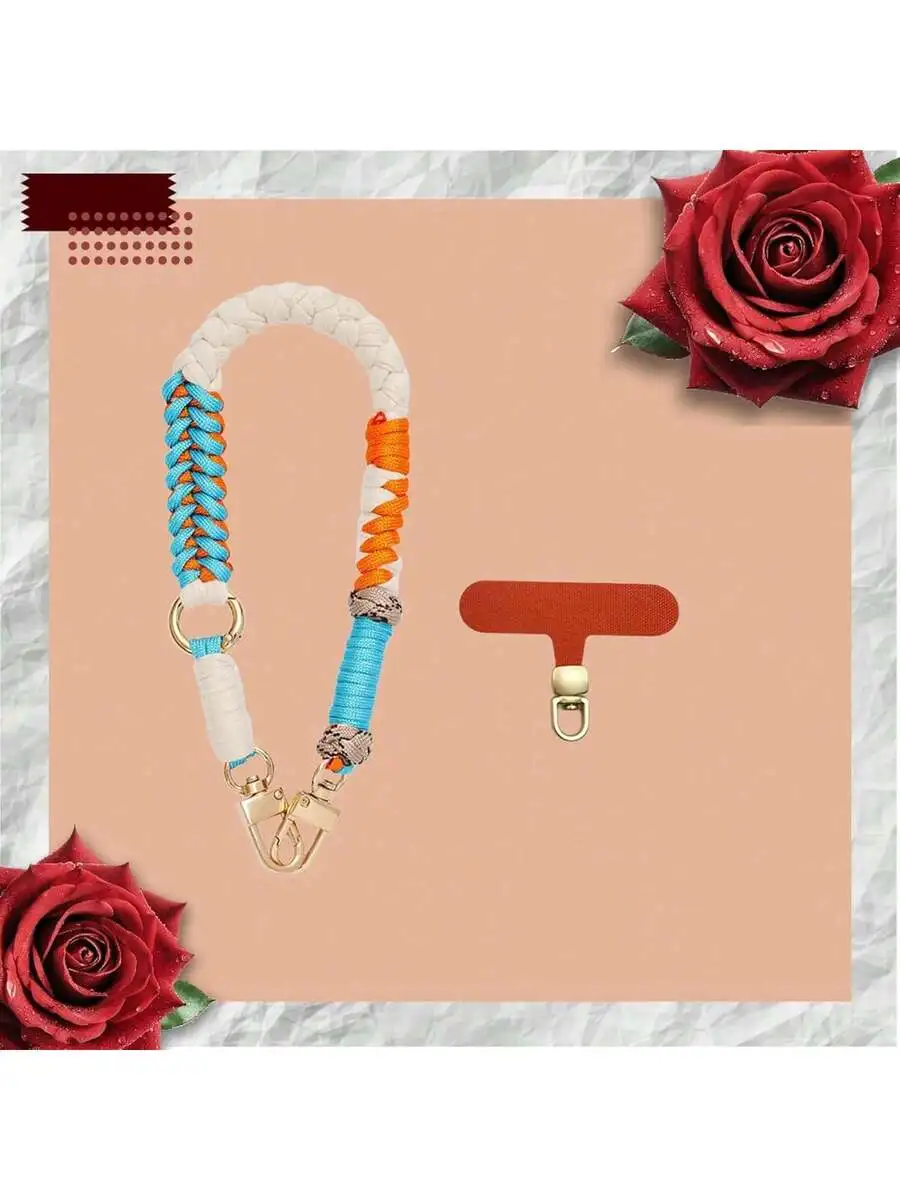 Colorful Woven Wrist Keychain Lanyard For Women Phone Bag Car Keys Strap
Colorful Woven Wrist Keychain Lanyard For Women Phone Bag Car Keys Strap