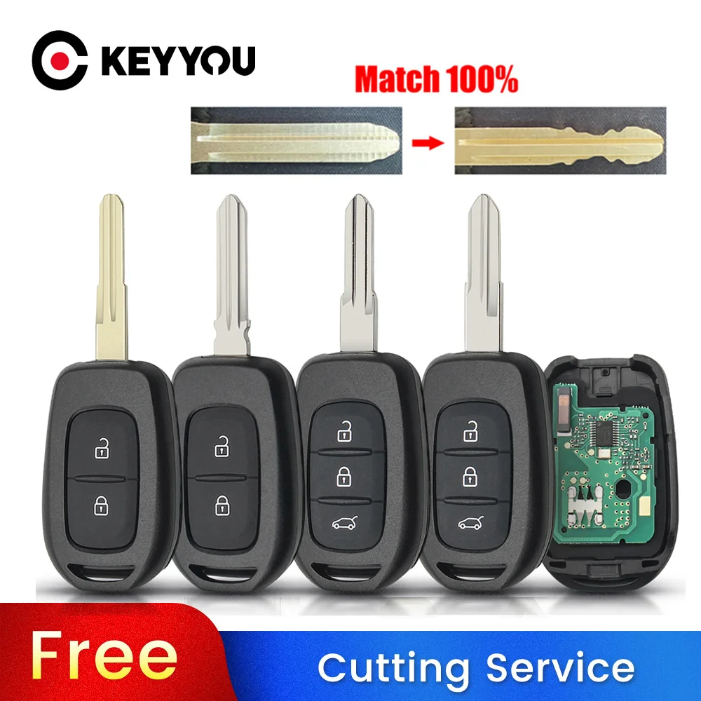 KEYYOU с режущей сервиной 2/3BN автомобильный дистанционный ключ для Renault Sandero Logan Lodgy Dokker Dacia Duster 4A PCF7961 433 МГц Smart Key
KEYYOU с режущей сервиной 2/3BN автомобильный дистанционный ключ для Renault Sandero Logan Lodgy Dokker Dacia Duster 4A PCF7961 433 МГц Smart Key