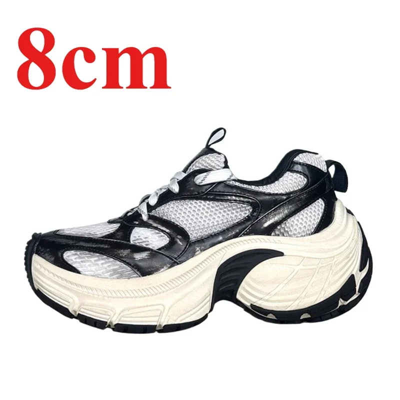 Original Elevated Shoes for Men's 8cm Couple Sneakers Height Increasing Shoe Genuine Leather Mesh Breathable Casual Sports Shoes
Original Elevated Shoes for Men's 8cm Couple Sneakers Height Increasing Shoe Genuine Leather Mesh Breathable Casual Sports Shoes
