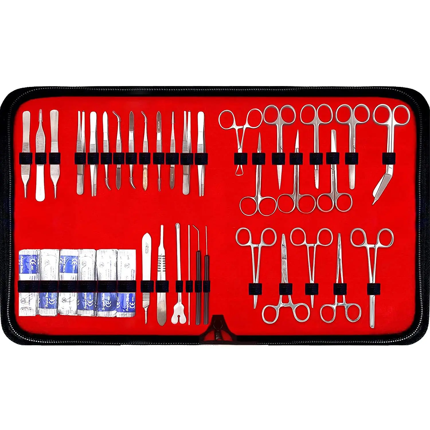 160- Piece All-in-One Stainless Steel Dissecting Kit Easy-Carry Cost-Effective for Skill Practice Surgical Instruments Basis
160- Piece All-in-One Stainless Steel Dissecting Kit Easy-Carry Cost-Effective for Skill Practice Surgical Instruments Basis