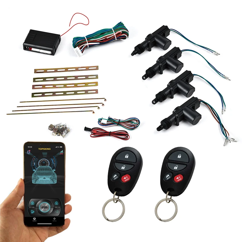Cars Central Locking Keyless Entry System Wiht APP