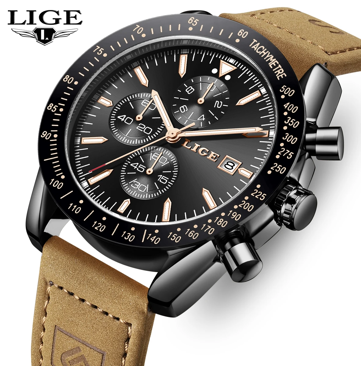 LIGE Роскошные часы Мужские модные военные кварцевые наручные часы Спортивные водонепроницаемые светящиеся кожаные мужские часы Reloj Hombre
LIGE Роскошные часы Мужские модные военные кварцевые наручные часы Спортивные водонепроницаемые светящиеся кожаные мужские часы Reloj Hombre