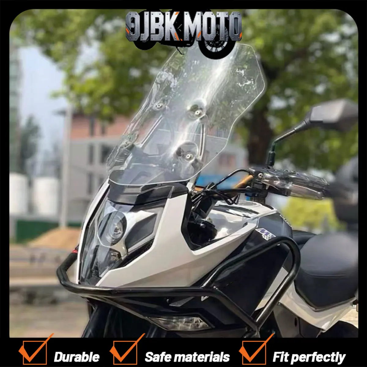 【Perfect fit】For CFMOTO 650MT windshield modification front windshield and high breastplate windshield 650MT 650 MT
【Perfect fit】For CFMOTO 650MT windshield modification front windshield and high breastplate windshield 650MT 650 MT