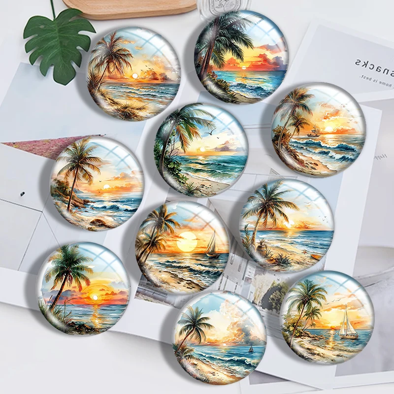 Circle Beach Clipart 12mm/18mm/20mm/25mm Round photo glass cabochon demo flat back Making findings
Circle Beach Clipart 12mm/18mm/20mm/25mm Round photo glass cabochon demo flat back Making findings