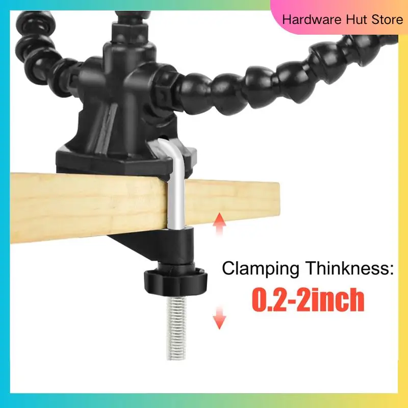Desk Clamp Soldering Third Hand Tool Flexible Arms Soldering Station Holder For Electronic Repair Soldering-Y31A
Desk Clamp Soldering Third Hand Tool Flexible Arms Soldering Station Holder For Electronic Repair Soldering-Y31A
