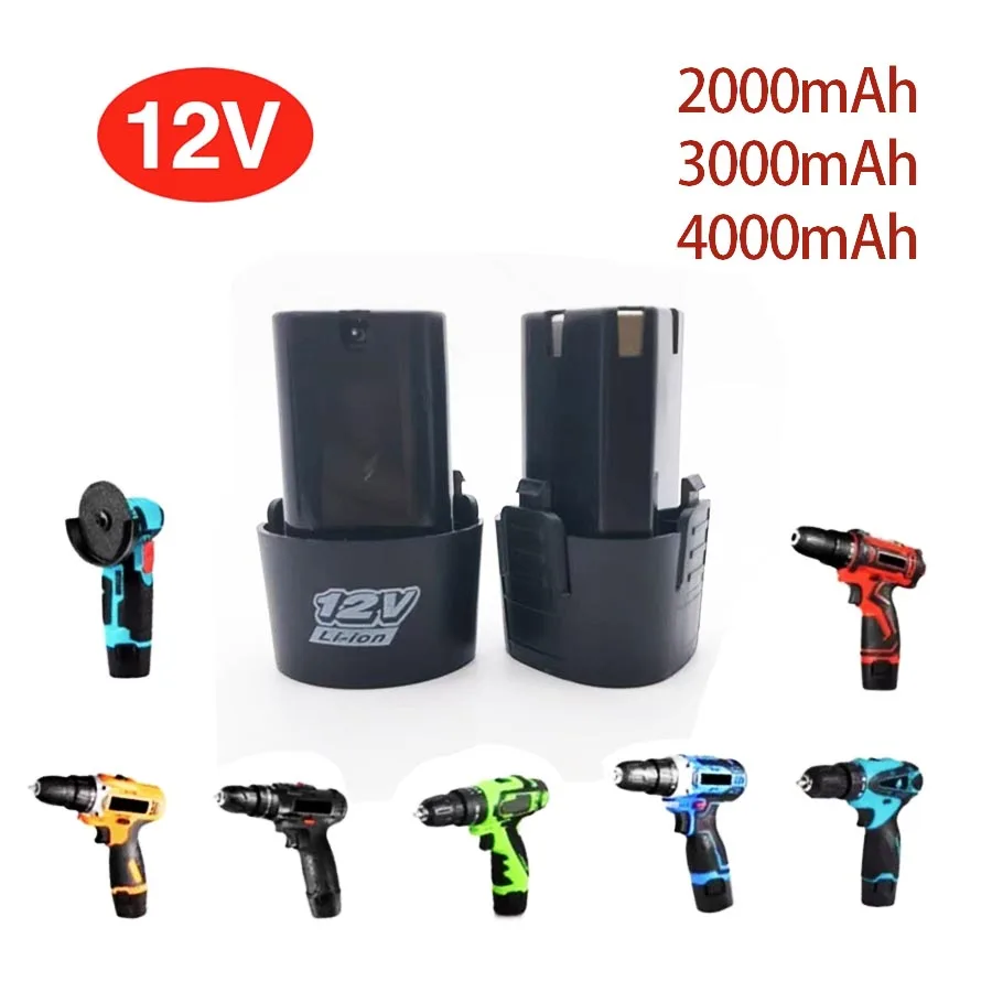 12V 4000mAh Universal Rechargeable Lithium Battery for Electric Screwdrivers, Drills, Mini Angle Grinders, and Other Power Tools
12V 4000mAh Universal Rechargeable Lithium Battery for Electric Screwdrivers, Drills, Mini Angle Grinders, and Other Power Tools
