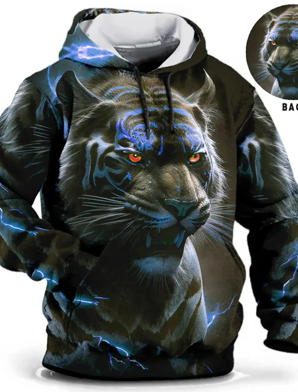 New Spring and Autumn Men's Fashion Hoodie Animal Tiger 3D Printed Hoodie Men's and Women's Street Casual Sportswear Z0161
New Spring and Autumn Men's Fashion Hoodie Animal Tiger 3D Printed Hoodie Men's and Women's Street Casual Sportswear Z0161
