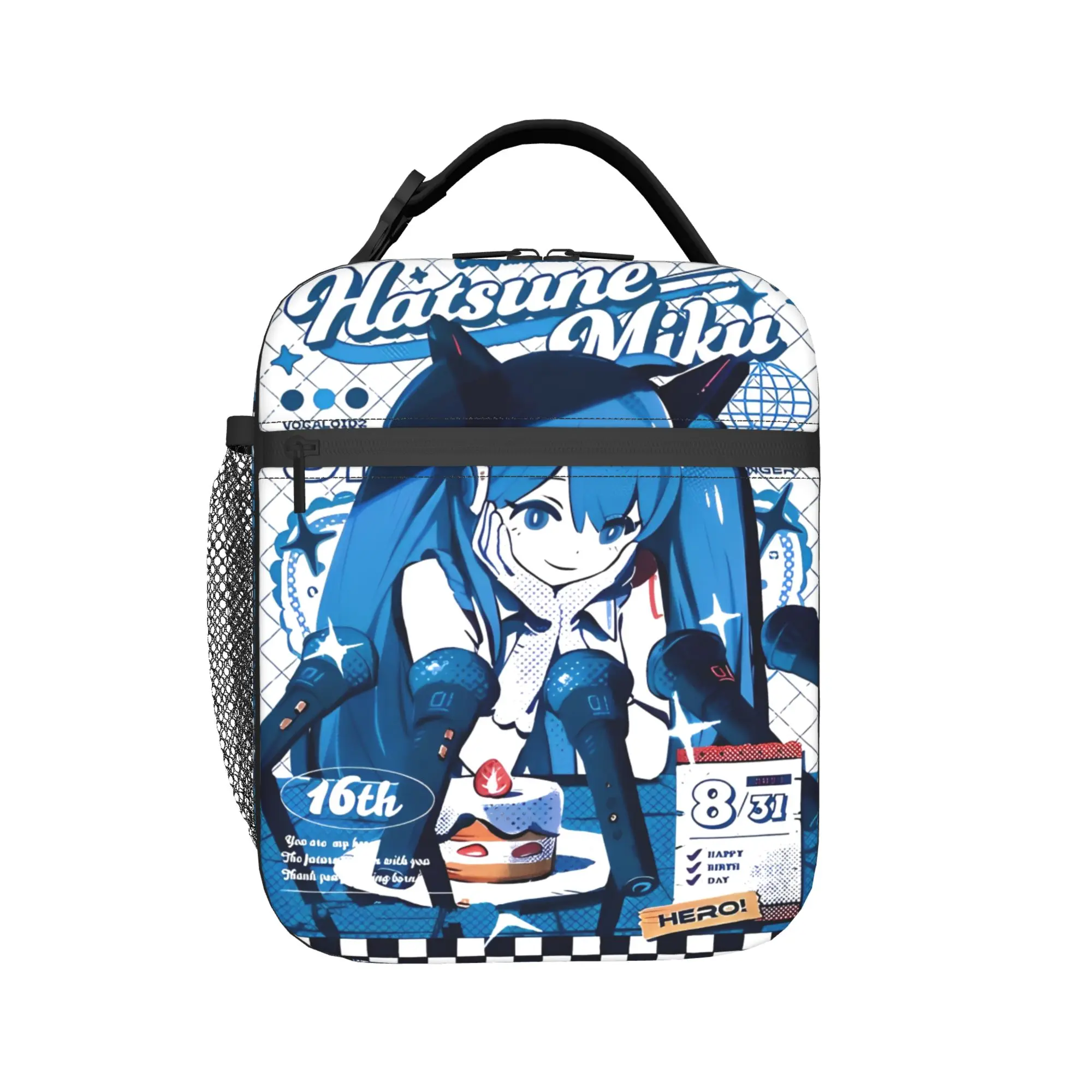 Hatsune Miku Magazines Product Insulated Lunch Bag For Picnic Storage Food Boxes Portable Cooler Thermal Lunch Boxes
Hatsune Miku Magazines Product Insulated Lunch Bag For Picnic Storage Food Boxes Portable Cooler Thermal Lunch Boxes