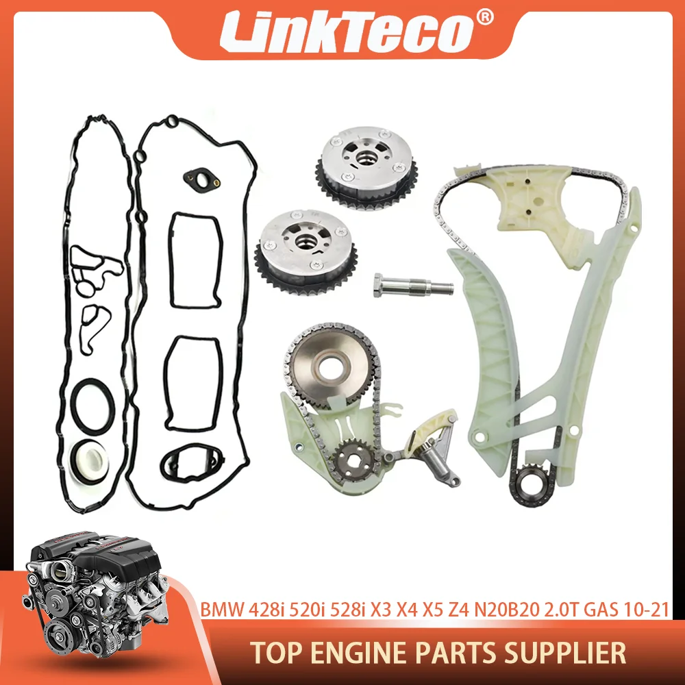 Timing Chain Kit Valve Cover Gasket For BMW E89 F20 F36 F80 125i 228i 320i 420i 428i 520i 528i X3 X4 X5 Z4 N20B20 2.0T GAS 10-21
Timing Chain Kit Valve Cover Gasket For BMW E89 F20 F36 F80 125i 228i 320i 420i 428i 520i 528i X3 X4 X5 Z4 N20B20 2.0T GAS 10-21