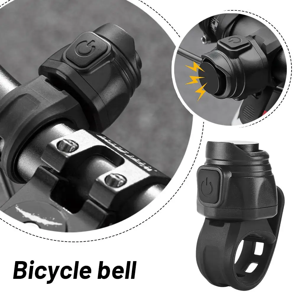 Electric Bike Bell USB Rechargable Warning Horn 6 Sound Bicycle Accessories High Decibel Handlebar Bike Mode T1C2
Electric Bike Bell USB Rechargable Warning Horn 6 Sound Bicycle Accessories High Decibel Handlebar Bike Mode T1C2