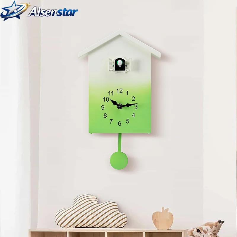 Nordic Style Cuckoo Wall Clock Automatic Bird Out On Time Report Creative Decorative Clock for Living Room Bedroom
Nordic Style Cuckoo Wall Clock Automatic Bird Out On Time Report Creative Decorative Clock for Living Room Bedroom